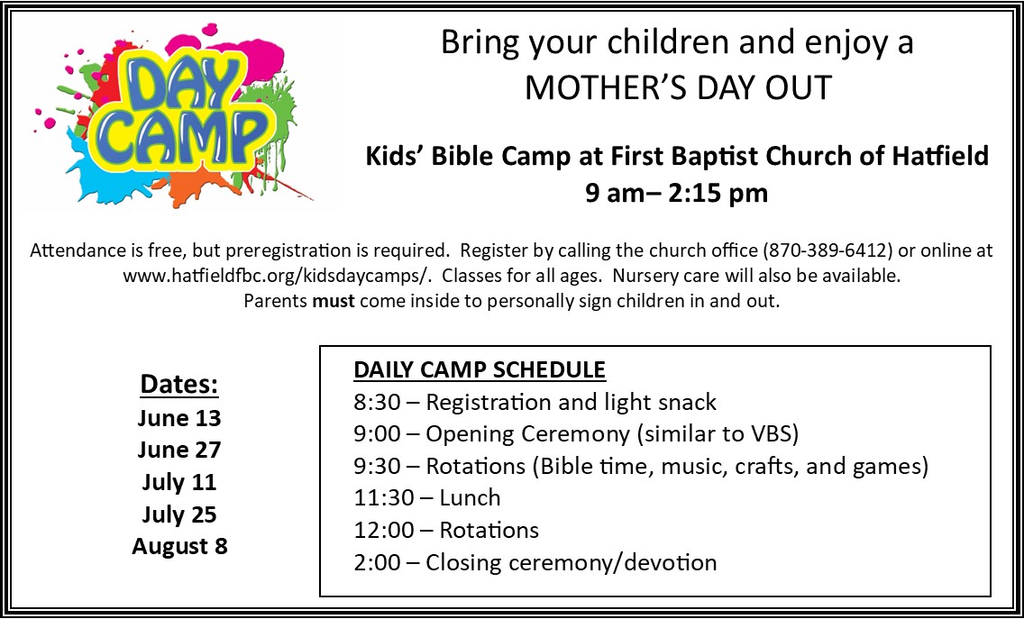 2023 Kids Camps